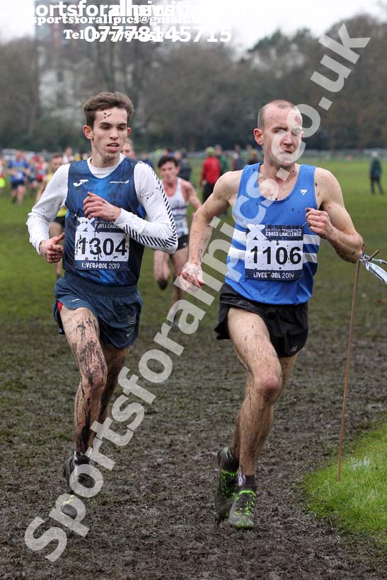 Senior and under-23 women, 2019 European Cross Country Trials and British Cross Challenge, Sefton Park, Liverpool.  Photo: David T. Hewitson/Sports for All Pics